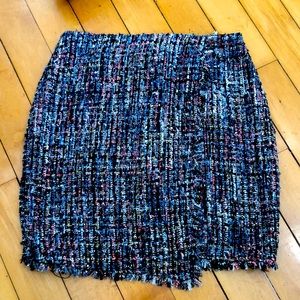 Cece skirt knitted multi color size 8